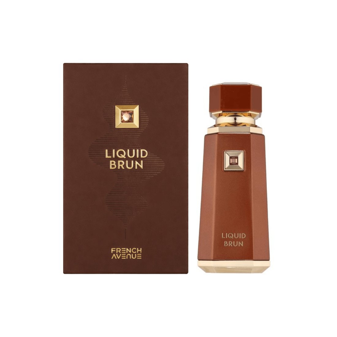 French Avenue Liquid Brun Parfum - luxuriöser Duft für Damen mit warmer Ambernote und elegantem Flakon